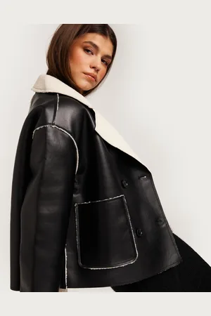 Pieces® - Pcfranny Short Pu Teddy Jacket