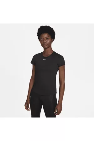 Nike Dame Trenings t-skjorter - Dri-FIT One kortermet overdel med smal passform til dame