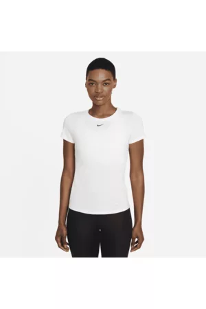 Nike Dame Tettsittende kjoler - Dri-FIT One kortermet overdel med smal passform til dame