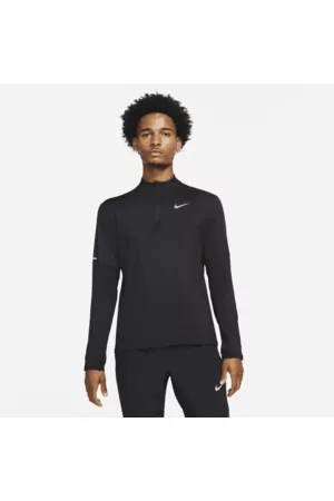 Nike Element Dri-FIT løpeoverdel med glidelås i halsen til herre