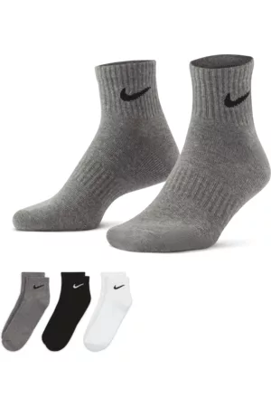 Nike Everyday Cushioned ankelsokker til trening (3 par)