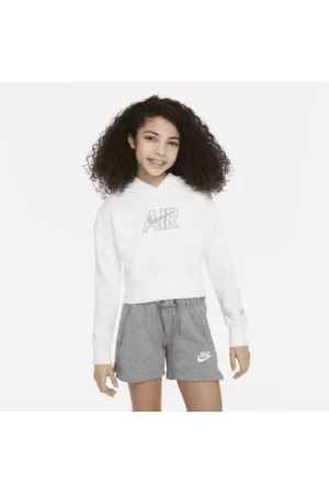 Nike Jente Hettegensere - Air kort frottéhettegenser til store barn (jente)