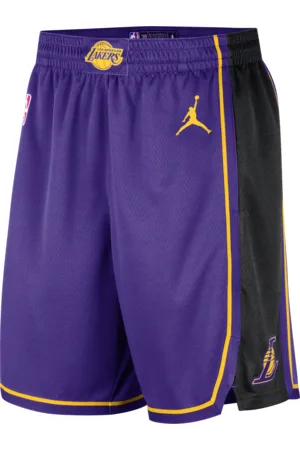 Jordan Los Angeles Lakers Statement Edition Dri-FIT NBA Swingman basketshorts til herre