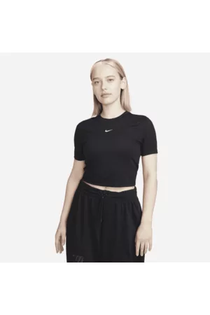 Nike Dame Trenings t-skjorter - Sportswear Essential kort T-skjorte med smal passform til dame