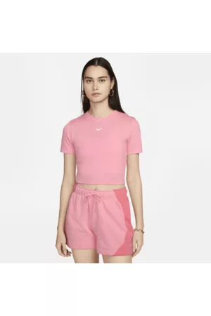 Nike Dame Tettsittende kjoler - Sportswear Essential kort T-skjorte med smal passform til dame