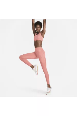 Nike Dame Treningstights - Go leggings i 7/8 lengde med høyt liv og lommer til dame