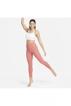 Nike Dame Bukser med høyt liv - Zenvy leggings i 7/8 lengde med lett støtte og høyt liv til dame