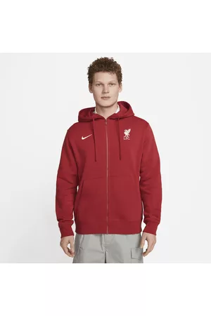 Nike Herre Hettegensere - Liverpool FC Club Fleece hettejakke med glidelås til herre
