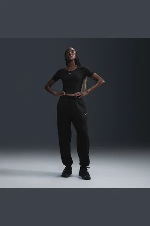 Nike Sportswear Phoenix ekstra stor joggebukse med høyt liv til dame
