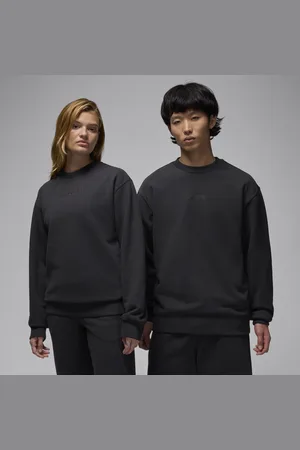 Jordan Air Wordmark Sweatshirt i fleece med rund hals til herre