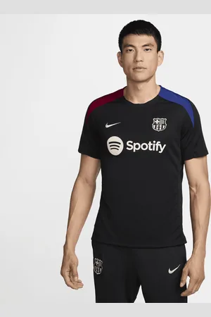 Nike FC Barcelona Strike Dri-FIT kortermet strikket fotballoverdel til herre