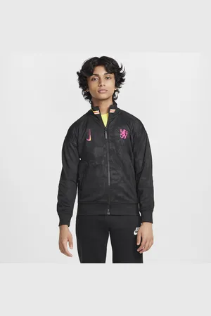 Nike Chelsea F.C. Academy Pro (tredjedrakt) Dri-FIT Anthem fotballjakke til store barn