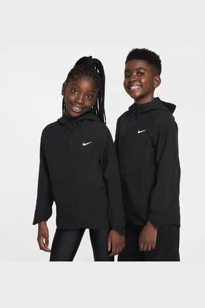 Nike Dri-FIT treningsjakke med UV-beskyttelse til store barn