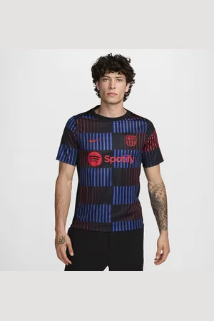 Nike FC Barcelona Academy Pro (bortedrakt) Dri-FIT kortermet fotballtrøye for oppvarming til herre