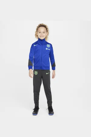 Nike FC Barcelona Strike (tredjedrakt) Dri-FIT strikket fotballtracksuit til små barn