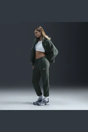 Nike Sportswear Phoenix Fleece fleecejoggebukse med mellomhøyt liv til dame