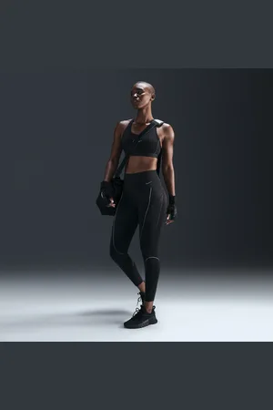 Nike Go leggings i 7/8 lengde med høyt liv og lommer til dame