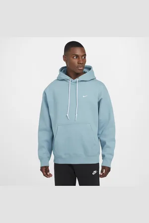 Nike Solo Swoosh fleecehettegenser til herre