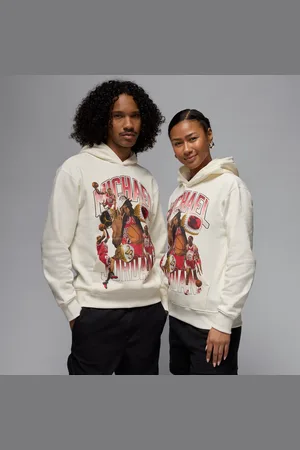 Jordan Flight Fleece hettegenser med grafikk til herre