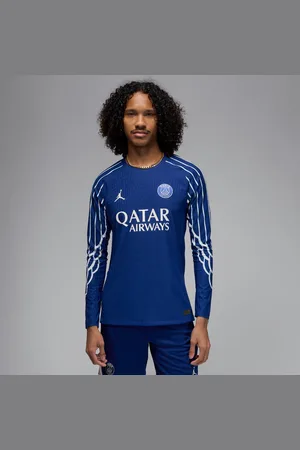 Jordan Paris Saint-Germain 2024/25 Match (fjerdedrakt) Dri-FIT ADV autentisk langermet fotballdrakt til herre