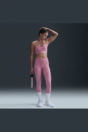 Nike One leggings i full lengde med høyt liv til dame