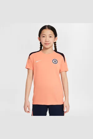 Nike Chelsea FC Strike Special Edition Dri-FIT kortermet strikket fotballoverdel til store barn