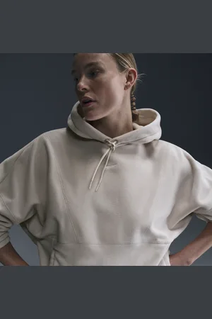 Nike One ekstra stor Therma-FIT fleecehettegenser til dame