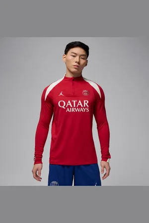 Jordan Paris Saint-Germain Strike (fjerdedrakt) Dri-FIT strikket fotballtreningsoverdel til herre
