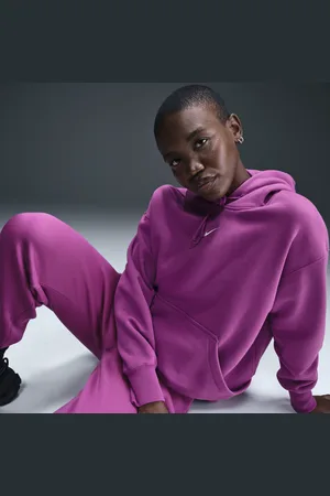 Nike Sportswear Phoenix Fleece ekstra stor hettegenser til dame