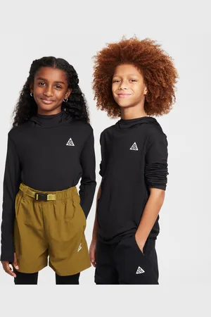 Nike ACG Dri-FIT langermet UV-overdel med hette til store barn