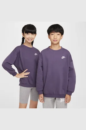 Nike Sportswear Club Fleece ekstra stor sweatshirt til store barn
