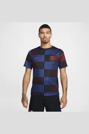 Nike FC Barcelona Academy Pro (bortedrakt) Dri-FIT kortermet fotballtrøye for oppvarming til herre