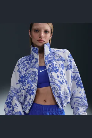 Nike Sportswear Collection ekstra stor treningsjakke i jacquard til dame