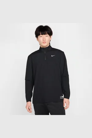 Nike Golf Club Dri-FIT golfjakke med glidelås i halsen til herre