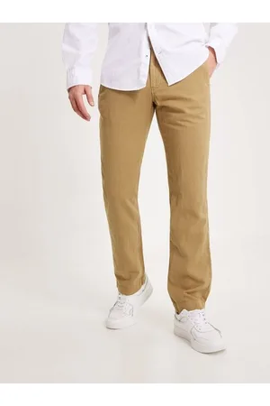 Bukser lin for herrer på salg
