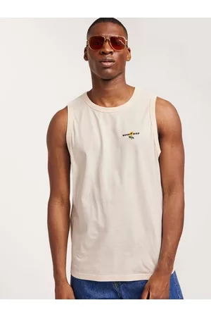 Woodbird Herre Singleter - Ron Sun Tank-Top T-skjorter og singleter Off White