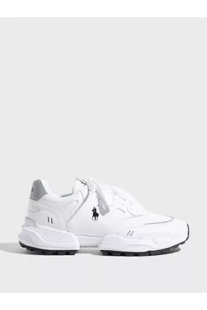 Ralph Lauren Herre Sneakers - Polo Jgr Pp-Sneakers-Athletic Shoe Sneakers White/Black