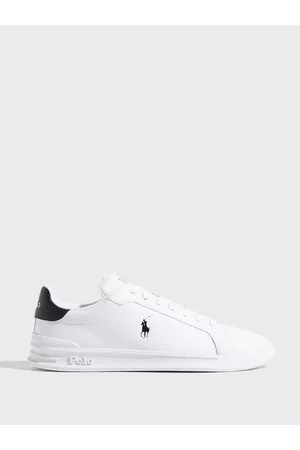 Ralph Lauren Herre Sneakers - Hrt Ct Ii-Sneakers-Athletic Shoe Sneakers White/Black