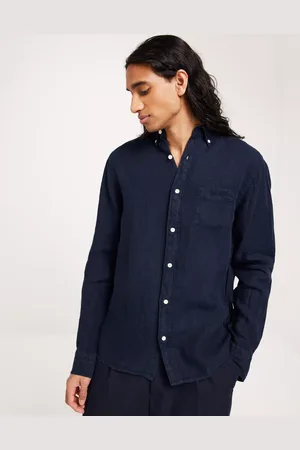 GANT Reg Ut Gmnt Dyed Linen Shirt Linskjorter