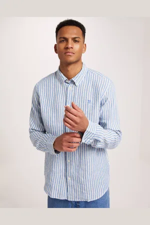 Les Deux Kristian Linen B.D. Shirt Linskjorter