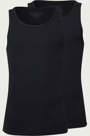 Bread & Boxers 2-Pack Tank ribbed Singletter & Ermeløse topper