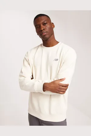 New Balance Small Logo French Terry Crew Collegegensere