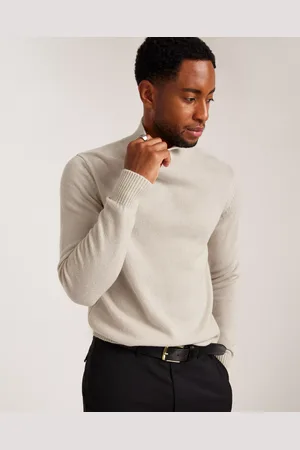 SELECTED Slhnewcoban Ls Knit High Neck W Strikkegensere
