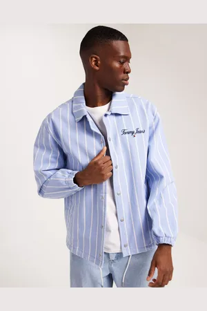 Tommy Hilfiger Tjm Rlx Stripe Cotton Jacket Jeansjakker