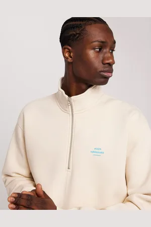Mads Norgaard Standard Half Zip Logo Sweat Half zip