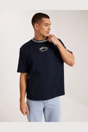 Tommy Hilfiger Tjm Ovz Tipping Tee Kortermede t-shirts