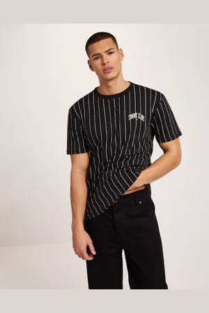 Tommy Hilfiger Tjm Reg Varsity Pinstripe Tee Stripete t-shirts