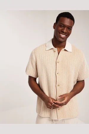 Les Deux Easton Knitted SS Shirt Kortermede skjorter