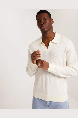 GANT Cotton Linen Open Polo Strikkegensere