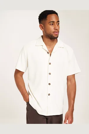 SELECTED Slhloose-Plisse Resort Ss Shirt Ex Kortermede skjorter